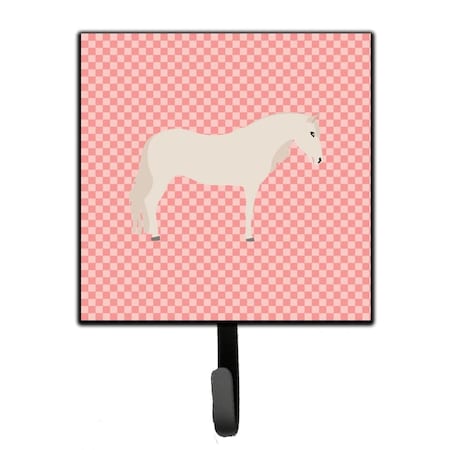 Jensendistributionservices Paso Fino Horse Pink Check Leash or Key Holder MI1710527